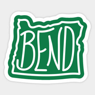 Bend Oregon Sticker